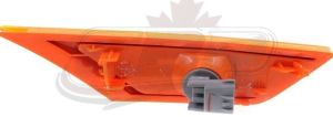 Side Marker Lamp Driver Side Honda Civic Hatchback 2017-2021 Economy Quality , HO2550127U