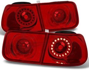 Tail Lamp Driver Side Honda Civic Coupe 1999-2000 , HO2800145V