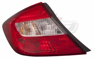 Tail Lamp Driver Side Honda Civic Sedan 2012 Capa