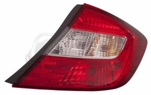 Tail Lamp Passenger Side Honda Civic Sedan 2012 Capa