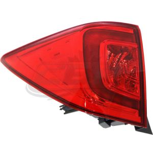 Tail Lamp Driver Side Honda Pilot 2016-2018 With Passport Without Trailsport High Quality, Ho2804107