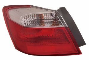 Tail Lamp Passenger Side Honda Accord Sedan 2013-2015 Ex/Lx/Sport Models Capa, Ho2805101C