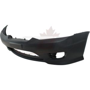 Bumper Front Hyundai Tiburon 2005-2006 Primed With Fog Lamp Hole , HY1000153