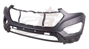 Bumper Front Upper Hyundai Santa Fe 2013-2016 Primed Exclude Sport Capa , HY1000199C