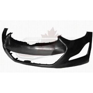 Bumper Front Hyundai Elantra Sedan 2014-2016 Primed Korea Built With Tow Hook Hole, Hy1000204U