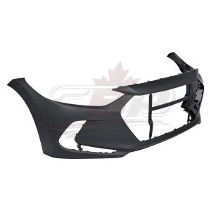 Bumper Front Hyundai Elantra Sedan 2017-2018 Primed Korea Built Only Sport Model , HY1000221