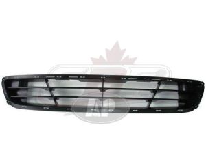 Grille Lower Hyundai Genesis Sedan 2009-2010 Matte-Black Without Adaptive , HY1036117