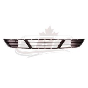 Grille Lower Hyundai Genesis Sedan 2012-2014 Matte-Black Without Adaptive , HY1036119