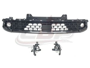 2022-2023 Hyundai Kona Grille Lower Front Dark Gray With , HY1036164