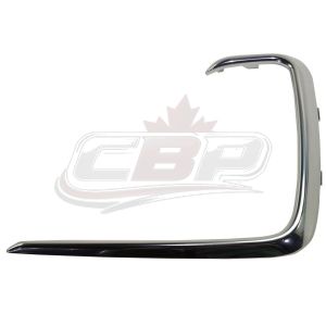 Fog Lamp Trim Front Passenger Side Hyundai Santa Fe Xl 2017-2018 Satin Finish , HY1047111