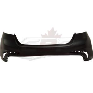 Bumper Rear Hyundai Elantra Sedan 2017-2018 Primed Only For Sport Model Without Sensor , HY1100220