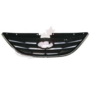 Grille Hyundai Sonata 2011-2013 Chrome/Black, Hy1200154U