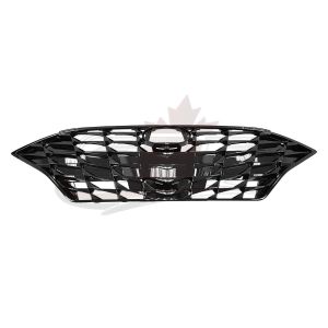 2020-2023 Hyundai Sonata Grille Front Gloss Black Without , HY1200230