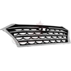 2019-2021 Hyundai Tucson Grille Front Ptd Black Chrome , HY1200233