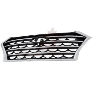 2019-2021 Hyundai Tucson Grille Front Ptd Black Chrome , HY1200234