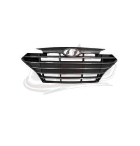 2019-2020 Hyundai Elantra Sedan Grille Front Black With 6 , HY1200253