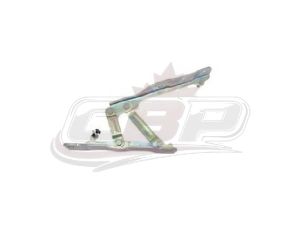 2020-2025 Hyundai Sonata Hybrid Hood Hinge Driver Side Steel Chrome , HY1236200