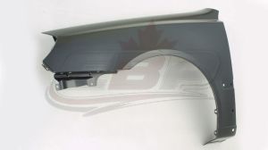 Fender Front Driver Side Hyundai Accent Sedan 2003-2005 With Rocker Moulding Hole , HY1240131