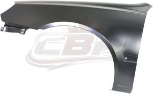Fender Front Driver Side Hyundai Accent Hatchback 2003-2006 Without Rocker Moulding Hole , HY1240132