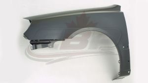 Fender Front Passenger Side Hyundai Accent Hatchback 2003-2006 With Rocker Moulding Hole , HY1241131