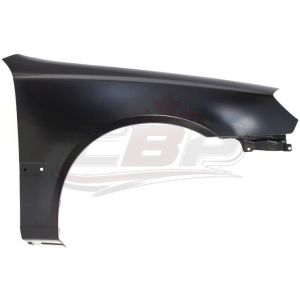 Fender Front Passenger Side Hyundai Accent Hatchback 2003-2006 Without Rocker Moulding Hole , HY1241132
