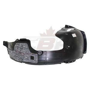 Fender Liner Front Passenger Side Hyundai Elantra Sedan 2021-2023 Injection Molded Us Built, Hy1249186