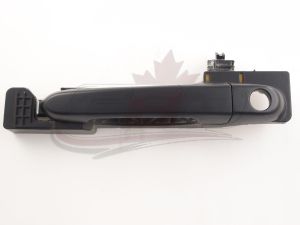 Door Handle Front Outer Driver Side Hyundai Accent Sedan 2006-2011 Textured Black , HY1310118
