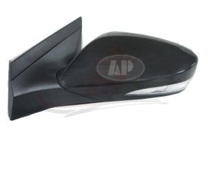 Mirror Driver Side Hyundai Accent Sedan 2012-2017 Power With Signal Ptm , HY1320182
