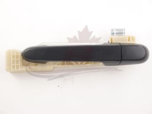 Door Handle Rear Outer Driver Side Hyundai Accent Sedan 2006-2011 Black Ptm , HY1520113