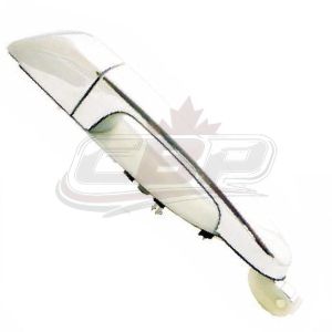 Door Handle Rear Outer Driver Side Hyundai Entourage 2007-2008 All Chrome , HY1520116