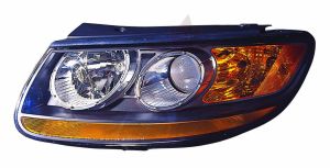 Head Lamp Driver Side Hyundai Santa Fe 2010-2011 Capa