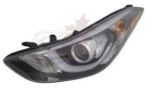 Head Lamp Driver Side Hyundai Elantra Coupe 2013-2014 Led Korea Built High Quality , HY2502188