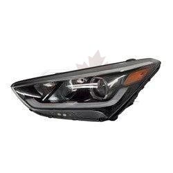 Head Lamp Driver Side Hyundai Santa Fe Xl 2017-2018 Halogen Without Sport High Quality , HY2502211