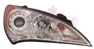 Head Lamp Passenger Side Hyundai Genesis Coupe 2010-2012 High Quality , HY2503154