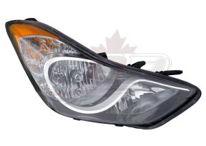 Head Lamp Passenger Side Hyundai Elantra Coupe 2013 Usa Built Capa, Hy2503161C