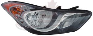 Head Lamp Passenger Side Hyundai Elantra Coupe 2013 Korea Built High Quality , HY2503164