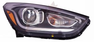 Head Lamp Passenger Side Hyundai Tucson 2014-2015 Halogen High Quality , HY2503185