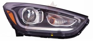Head Lamp Passenger Side Hyundai Tucson 2014-2015 Halogen Capa, Hy2503185C