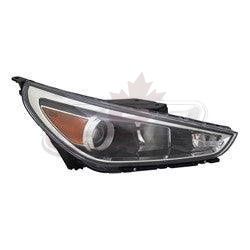 Head Lamp Passenger Side Hyundai Elantra Gt 2018-2020 Halogen , HY2503219
