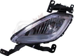 Fog Lamp Front Driver Side Hyundai Elantra Sedan 2011-2013 Korea Built Capa, Hy2592140C