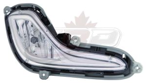 Fog Lamp Front Passenger Side Hyundai Accent Hatchback 2012-2017 High Quality , HY2593139