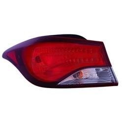 Tail Lamp Driver Side Hyundai Elantra Coupe 2014 Korea Built High Quality , HY2804130