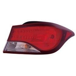 Tail Lamp Passenger Side Hyundai Elantra Coupe 2014 Korea Built Capa, Hy2805130C
