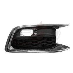 Fog Lamp Bezel Front Passenger Side Infiniti Qx60 2018-2020 Textured Black With Chrome Trim , IN1039112