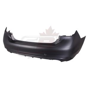 2018-2024 Infiniti Q50 Sedan Bumper Rear Primed Without Sensor Capa , IN1100175C