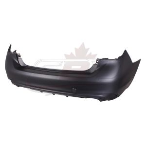 2018-2024 Infiniti Q50 Sedan Bumper Rear Primed Without Sensor , IN1100175
