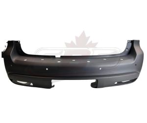 2018-2024 Infiniti Qx80 Bumper Rear Primed Ptm With Park , IN1100177C