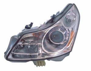 Head Lamp Driver Side Infiniti G35 Sedan 2007-2008 Without Tech High Quality , IN2502137