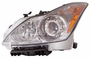 Head Lamp Driver Side Infiniti G37 Convertible 2009-2010 Hid Without Premium Pkg High Quality , IN2502147