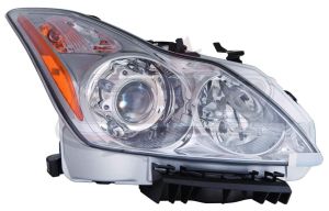 Head Lamp Passenger Side Infiniti G37 Coupe 2008-2010 Hid Without Premium Pkg High Quality , IN2503147